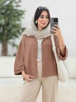مانتو پایین هلال مهتاب کد 8253 - تصویر 7