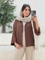 مانتو پایین هلال مهتاب کد 8253 - تصویر 5