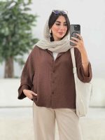 مانتو پایین هلال مهتاب کد 8253 - تصویر 23