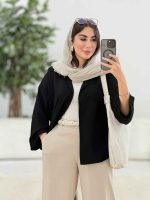 مانتو پایین هلال مهتاب کد 8253 - تصویر 22