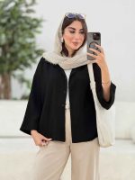مانتو پایین هلال مهتاب کد 8253 - تصویر 4