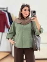 مانتو برش دار نگار کد 8305 - تصویر 14