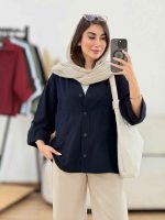 مانتو برش دار نگار کد 8305 - تصویر 19