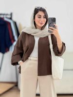 مانتو برش دار نگار کد 8305 - تصویر 9
