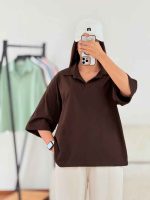 پولوشرت باکسی ساده کد 8258 - تصویر 4