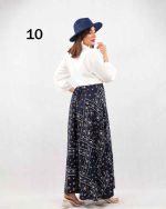 پیراهن بلند یقه هفت کد 8240 - تصویر 20
