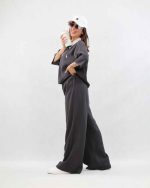 ست پلوشرت و شلوار کد 8330 - تصویر 14