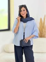 مانتو آستین پاکتی السانا کد 8341 - تصویر 3