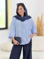 مانتو آستین پاکتی السانا کد 8341 - تصویر 21