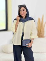مانتو آستین پاکتی السانا کد 8341 - تصویر 10