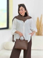 مانتو آستین پاکتی السانا کد 8341 - تصویر 13