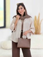 مانتو آستین پاکتی السانا کد 8341 - تصویر 18