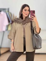 مانتو آستین پاگن ثنا کد 8348 - تصویر 32