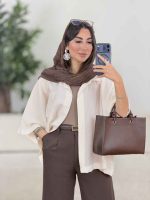 مانتو پانچ نیکو کد 8283 - تصویر 15