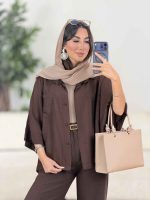 مانتو پانچ نیکو کد 8283 - تصویر 17