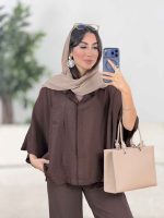 مانتو پانچ نیکو کد 8283 - تصویر 20