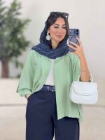 مانتو پانچ نیکو کد 8283 - تصویر 7