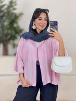 مانتو پانچ نیکو کد 8283 - تصویر 3