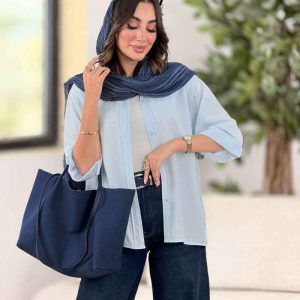 شومیز آستین پاکتی آفاق کد 8314