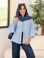 مانتو پانچ راوینا کد 8344 - تصویر 7