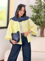 مانتو پانچ راوینا کد 8344 - تصویر 23