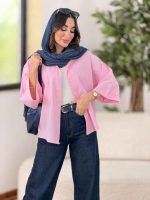 مانتو پانچ راوینا کد 8344 - تصویر 10