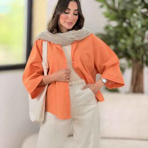 مانتو پانچ راوینا کد 8344