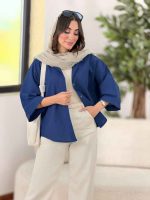 مانتو پانچ راوینا کد 8344 - تصویر 16