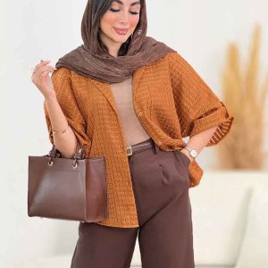 مانتو پانچ حصیری وینا کد 8323