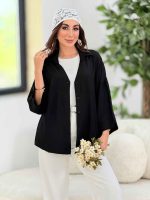 مانتو پشت پیله مژگان کد 8302 - تصویر 20