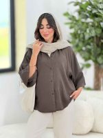 شومیز ساده آیسو کد8316 - تصویر 7