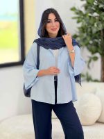 شومیز ساده آیسو کد8316 - تصویر 3