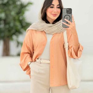 مانتو سر آستین پاگن میرا کد 8290