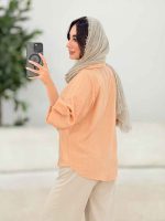 مانتو سر آستین پاگن میرا کد 8290 - تصویر 11