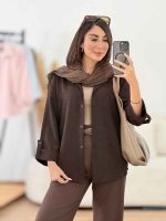 مانتو آستین پاگن شاپرک کد 8326 - تصویر 15