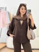 مانتو آستین پاگن شاپرک کد 8326 - تصویر 11