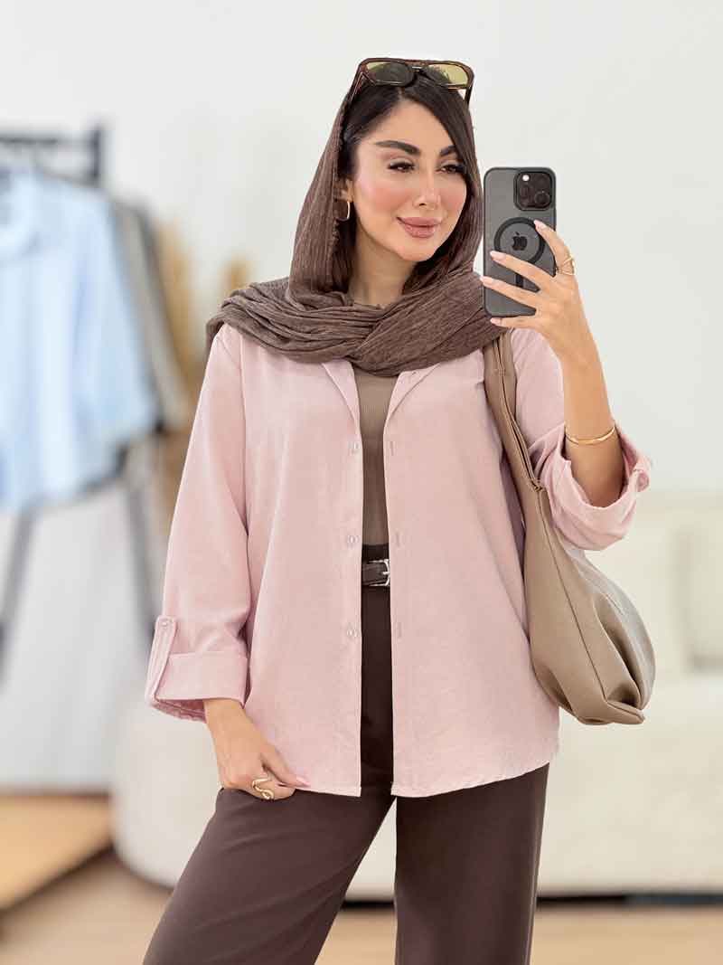 مانتو آستین پاگن شاپرک کد 8326