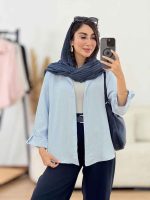 مانتو آستین پاگن شاپرک کد 8326 - تصویر 3