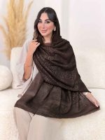 شال حصیری طرح پلنگی کد 8177 - تصویر 5