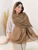 شال حصیری طرح پلنگی کد 8177 - تصویر 2