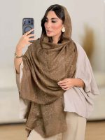 شال حصیری طرح پلنگی کد 8177 - تصویر 6