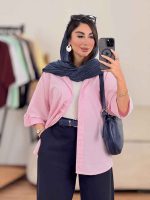 مانتو آستین پاگن ثنا کد 8348 - تصویر 50