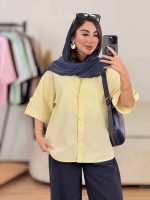 مانتو آستین پاگن ثنا کد 8348 - تصویر 26