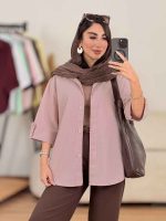 مانتو آستین پاگن ثنا کد 8348 - تصویر 21