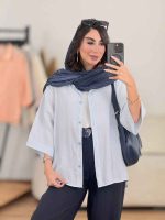 شومیز پری آستین پاکتی کد 8289 - تصویر 22