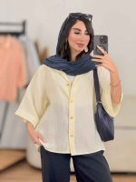 شومیز پری آستین پاکتی کد 8289 - تصویر 8
