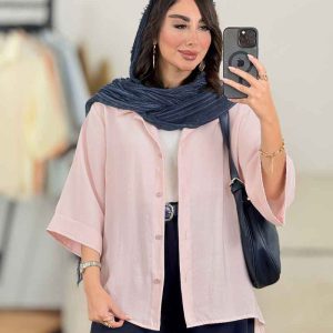 شومیز پری آستین پاکتی کد 8289