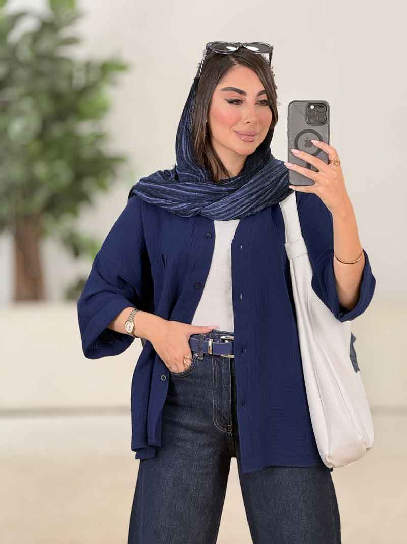 مانتو تک جیب تابان کد 8255