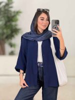 مانتو تک جیب تابان کد 8255 - تصویر 7