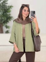 مانتو تک جیب تابان کد 8255 - تصویر 15
